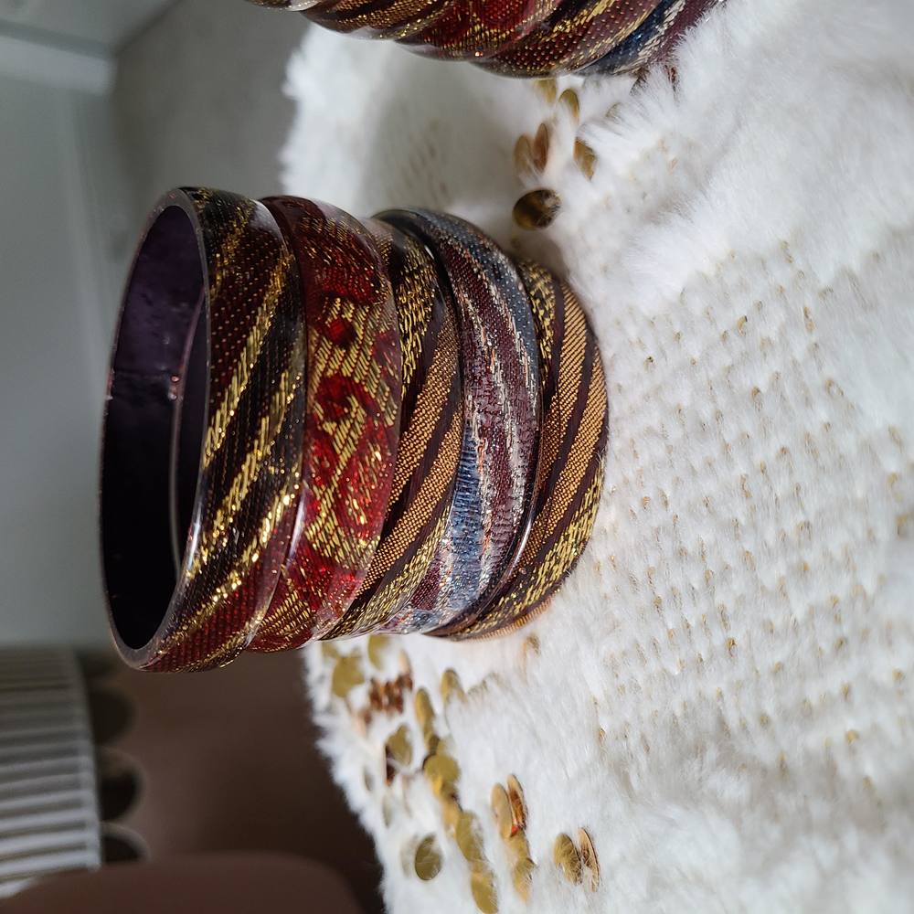 Colorful Bangle Set (10) - Picture 2 of 8